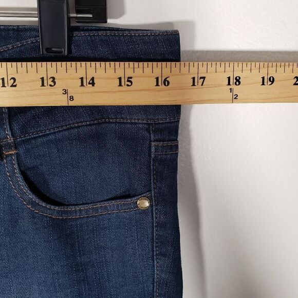 Arden B Flare Bootcut 90s Y2K Dark Wash Stretch Vintgae Style Size 8 - Picture 4 of 8